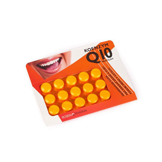 ROSENPHARMA Rosen Koenzym Q10 30 mg pastilky 15 ks