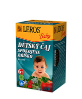 LEROS LEROS Baby Dětský čaj Spokojné bříško 20 x 2 g