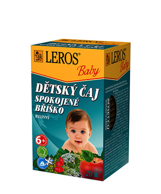 LEROS LEROS Baby Dětský čaj Spokojné bříško 20 x 2 g