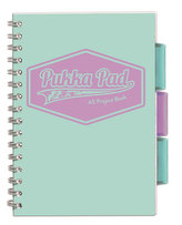 Pukka Pad Projektový blok Pastel A5, papír 80g, 100 listů, světle zelený
