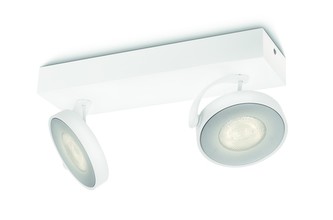 Clockwork SVÍTIDLO BODOVÉ LED 2x4,5W 1000lm 2200-2700K, bílá