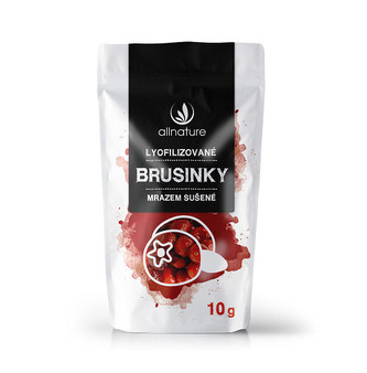 Allnature Brusinka sušená mrazem celá 10 g