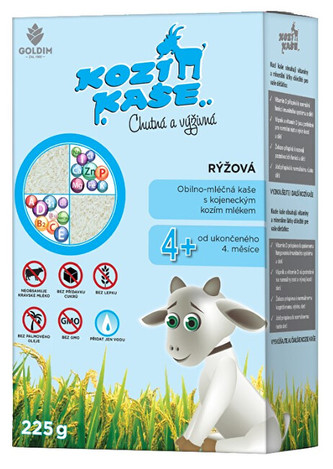 GOLDIM Kozia kaša Ryžová 225 g