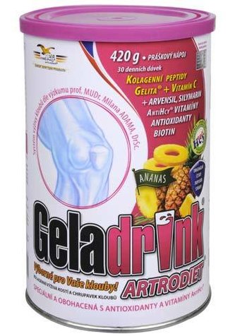 Orling Geladrink Artrodiet nápoj 420 g Jahoda