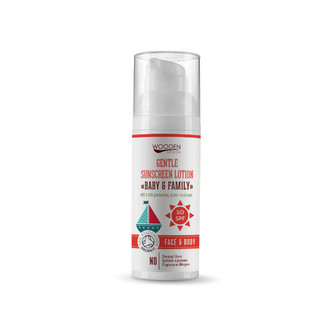 WoodenSpoon Opaľovacie telové mlieko Baby & Family SPF 50 WoodenSpoon 50 ml