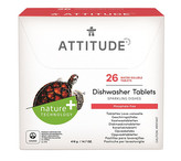 ATTITUDE Nature+ Tablety do myčky bez fosfátů ATTITUDE (26 dávek)