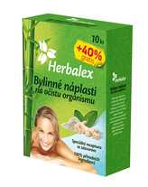 Herbamedicus Detoxikačnou náplasťou s kanabisom 10 ks + 40% GRATIS