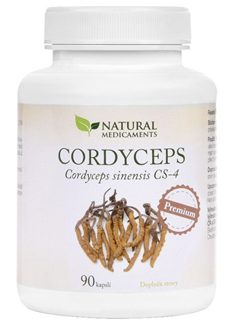 Natural Medicaments Cordyceps Premium 90 kapsúl