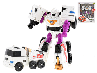 Auto nákladní/robot 16cm v krabičce