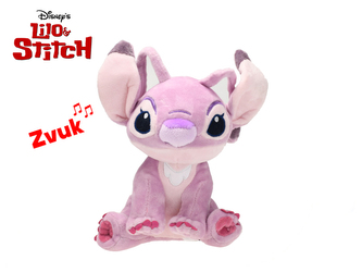 Lilo a Stitch - Angel plyšový 25cm na baterie se zvukem 0m+