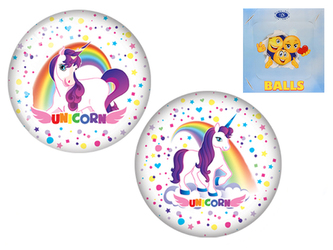 Míč 12cm jednorožec (foto je ilustrační)