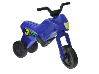 Odrážedlo Enduro větší modré max. 25kg 12m+