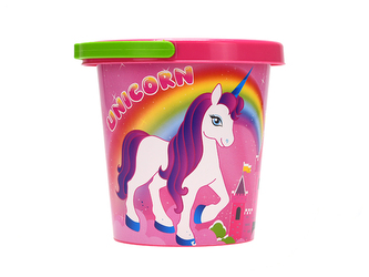 Kbelík jednorožec 14cm 10m+