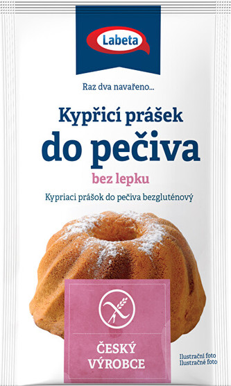 LABETA A.S. Kypřící prášek do pečiva bez lepku 12 g