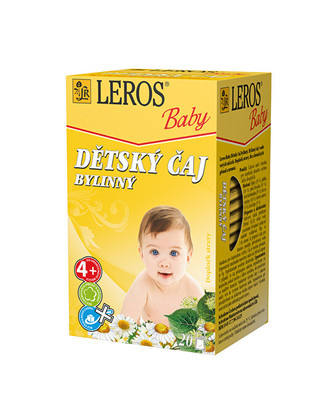 LEROS LEROS Baby Dětský čaj Bylinný 20 x 1.8 g