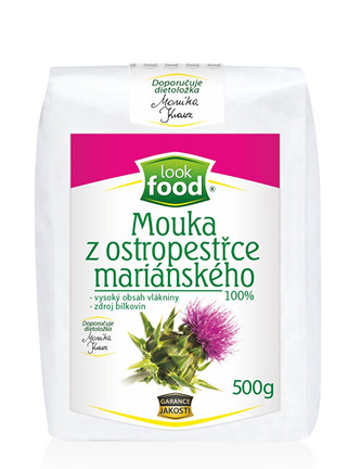 Look food s.r.o Mouka z ostropestřce mariánského 100 % 500 g