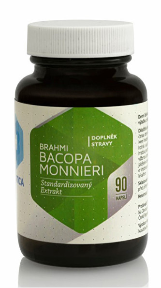 Hepatica Brahmi Bacopa Monnieri 90 kapsúl