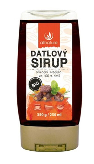Allnature Datlový sirup BIO 250 g