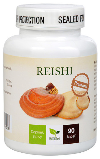 Natural Medicaments Reishi Premium 90 kapslí