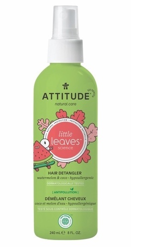 ATTITUDE Sprej pro snadné rozčesávání dětských vlásků ATTITUDE Little leaves s vůní melounu a kokosu 240 ml