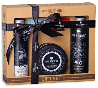 Messinian Spa Dárková sada PREMIUM 2 s černým lanýžem
