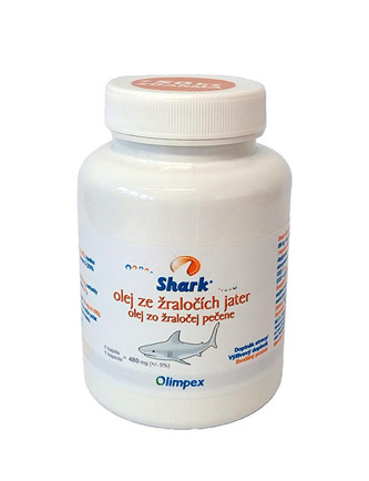 Olimpex Trading Shark - olej zo žraločej pečene 150 kapsúl + 50 kapsúl ZADARMO