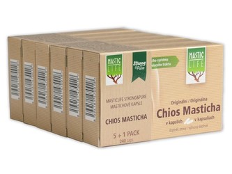Mastic Life Chios Masticha 5 + 1 ZDARMA (240 kapslí)