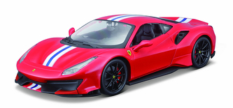 Bburago 1:24 Ferrari TOP 488 Pista (červená)