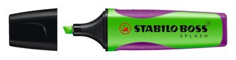 STABILO BOSS SPLASH zelená