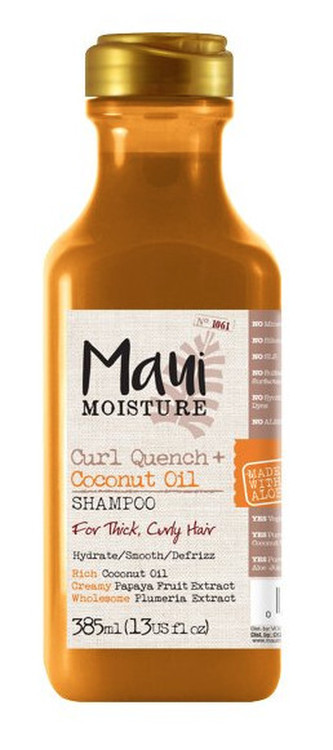 MAUI MAUI šampon pro husté kudrnaté vlasy s kokosovým olejem 385 ml