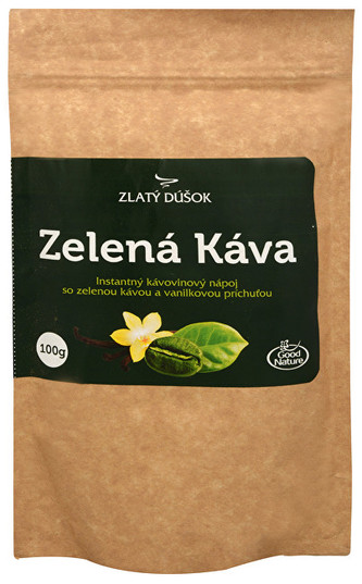 Good Nature Zlatý doušek - Zelená káva s vanilkou 100 g