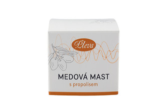 Rodinná firma Pleva Medová mast s propolisem