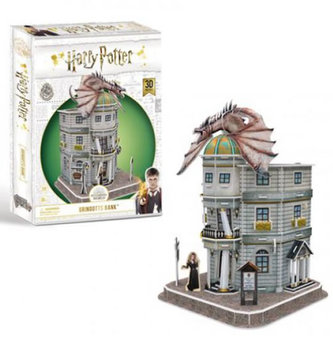 Puzzle 3D HP Šikmá ulička Gringotts ™ - Banka 95 dílků
