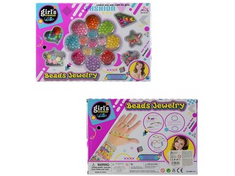 Korálky k navlékání, 22x31cm