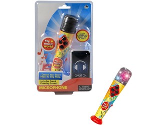 Mikrofon (IPAD, MP3) na baterie, 20cm