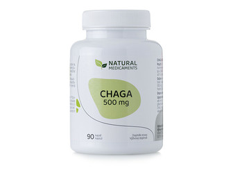 Natural Medicaments Chaga 500 mg 90 kapsúl
