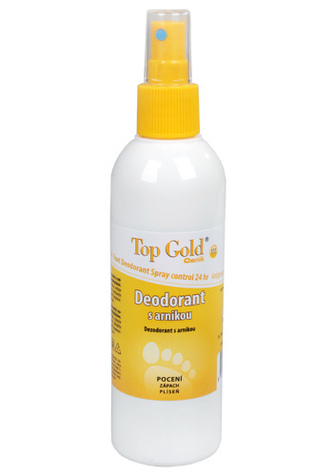 Chemek TopGold - deodorant s arnikou a Tea Tree Oil (na nohy) 150 g