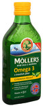 Möller´s Möller´s rybí olej Omega 3 z tresčích jater s citronovou příchutí 250 ml