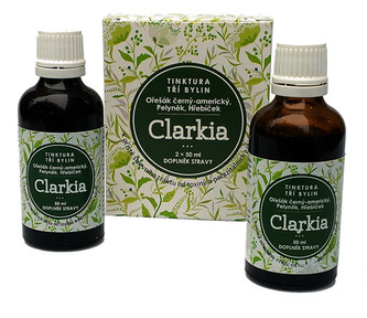 Dr. Clark Clarkia - tinktúra troch bylín 2 x 50 ml