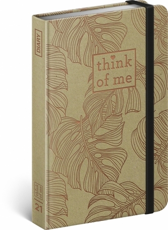 Týdenní diář Craft Monstera – Think of me 2021