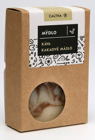 Caltha Caltha Mýdlo káva a kakaové máslo 100 g