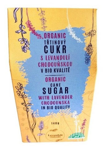BIO Levandule Chodouňská BIO třtinový cukr s Levandulí Chodouňskou 140 g