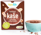 KetoLife Proteinová kaše - Ovesné vločky a příchuť čokoláda 5 x 40 g