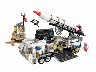 Qman Thunder Mission 3214 Mobilní základna útočné mise