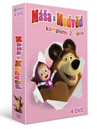 Máša a medvěd 5-8, kolekce 4 DVD