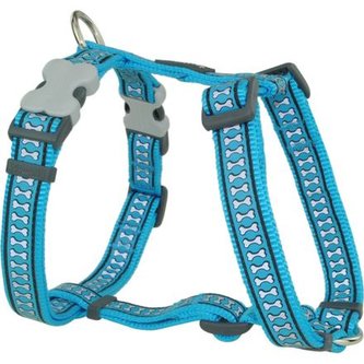 Postroj RD 25 mm x 71-113 cm- Bones Rfx- Tyrkysová