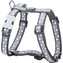 Postroj RD 20 mm x 45-66 cm - Stars White on Grey