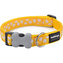 Obojek RD 15 mm x 24-37 cm - White Spots on Yellow