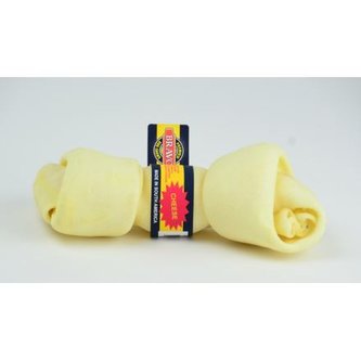 Uzel z hovězí kůže Cheese – sýr – 17 cm