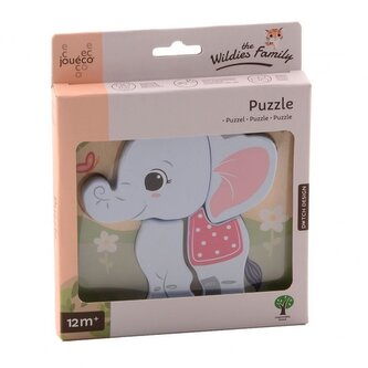Dřevěné puzzle zvířátka